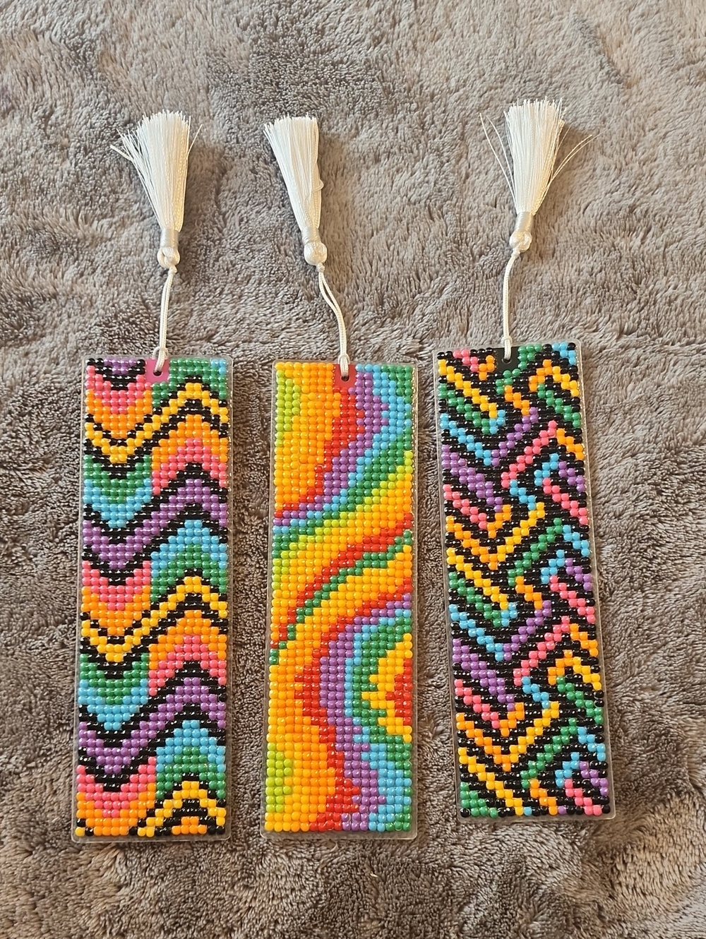 Diamond Painting Bookmarks - Completed & Sealed